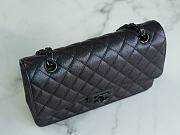 Chanel Caviar Flap Bag Full Black Size 25 cm - 2