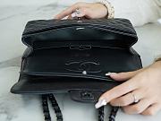 Chanel Caviar Flap Bag Full Black Size 25 cm - 5
