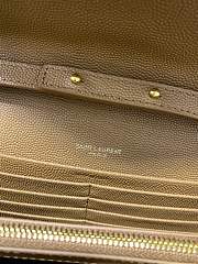 YSL Chain Bag Caramel Gold Size 22.5 x 14 x 4 cm - 5