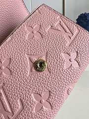 Louis Vuitton LV Coin Purse Card Holder Small Light Pink Size 11 x 8 cm - 2