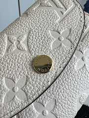 Louis Vuitton LV Coin Purse Card Holder Small White Size 11 x 8 cm - 4
