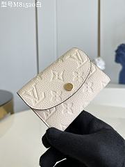 Louis Vuitton LV Coin Purse Card Holder Small White Size 11 x 8 cm - 1