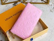 Louis Vuitton LV Zipper Wallet Pink Size 19.5 x 10.5 x 2.5 cm - 4
