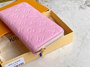 Louis Vuitton LV Zipper Wallet Pink Size 19.5 x 10.5 x 2.5 cm - 3