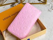 Louis Vuitton LV Zipper Wallet Pink Size 19.5 x 10.5 x 2.5 cm - 2