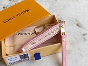 Louis Vuitton LV Key Case Wallet Pink Size 13.5 x 7 x 1.5 cm - 6