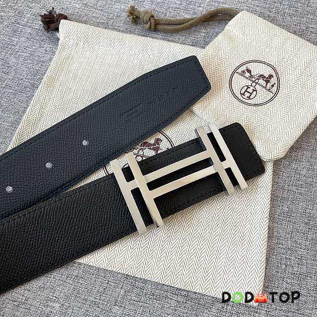 Hermes Belt In Gold/Silver 01 3.8 cm - 1