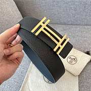 Hermes Belt In Gold/Silver 01 3.8 cm - 6