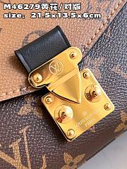 Louis Vuitton Pochette Metis East West Brown Size 21.5 x 13.5 x 6 cm - 6