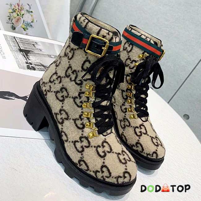 Gucci GG Supreme Boots - 1