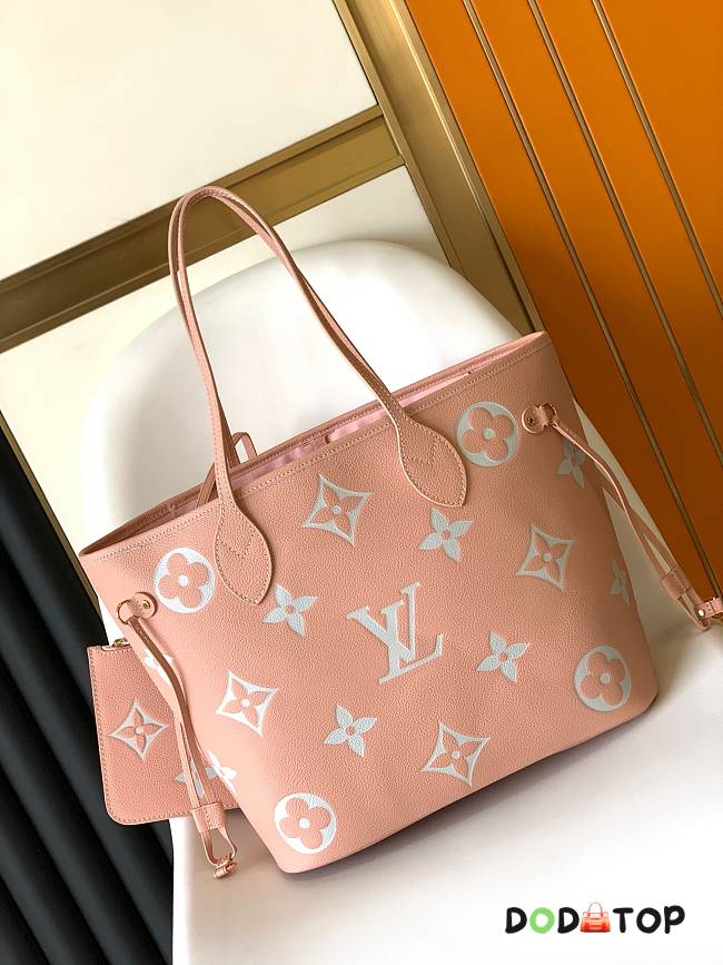 Louis Vuitton Neverfull MM Pink Size 31 x 28 x 14 cm - 1