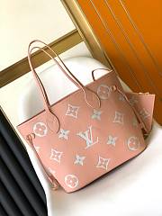 Louis Vuitton Neverfull MM Pink Size 31 x 28 x 14 cm - 5