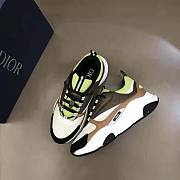 Dior Men B22 Sneaker Green and White  - 6
