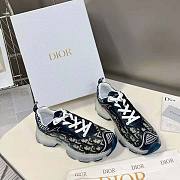 Dior Women Vibe Sneaker Deep Blue Dior Oblique  - 2