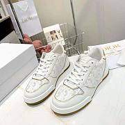 Dior Unisex One Sneaker White and Gold - 3
