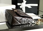 Chanel 19 Handbag Dark Brown Size 25 x 36 x 11 cm - 6