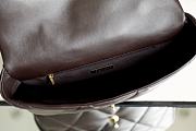 Chanel 19 Handbag Dark Brown Size 25 x 36 x 11 cm - 5