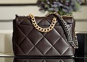 Chanel 19 Handbag Dark Brown Size 25 x 36 x 11 cm - 4