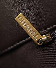 Chanel 19 Handbag Dark Brown Size 25 x 36 x 11 cm - 3