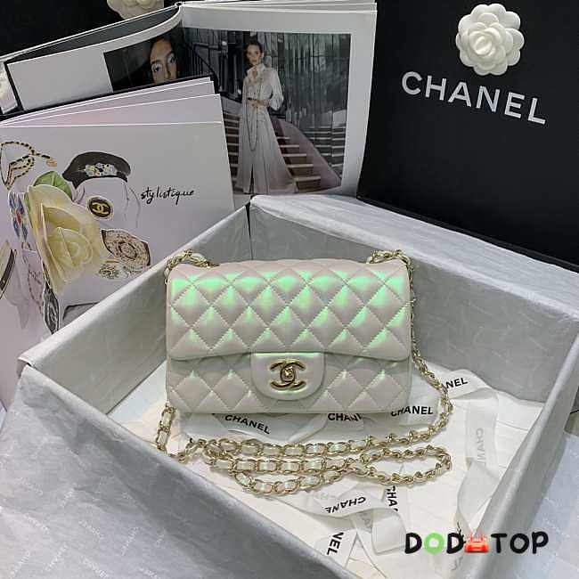 Chanel CF Chain Clamshell Bag Size 20 cm - 1