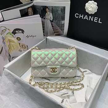 Chanel CF Chain Clamshell Bag Size 20 cm