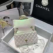 Chanel CF Chain Clamshell Bag Size 20 cm - 3