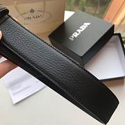 Prada belt 3.5 cm Black/Gold - 2