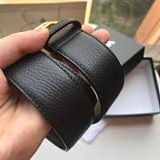 Prada belt 3.5 cm Black/Gold - 5