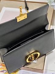 Dior 30 Montaigne Chain Handbag Black Size 21.5×12×6 cm - 3