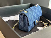 Chanel Flap Bag Denim Size 12 x 20 x 6 cm - 3