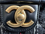 Chanel Tweed Backpack Black Size 31.5 x 31 x 9 cm - 4