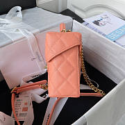 Chanel Small Vanity Case Pink Size 17.5 x 14.5 x 7.5 cm - 6