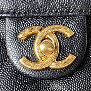 Chanel Small Vanity Case Black Size 17.5 x 14.5 x 7.5 cm - 3