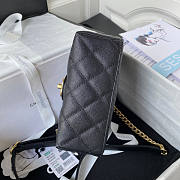 Chanel Small Vanity Case Black Size 17.5 x 14.5 x 7.5 cm - 4