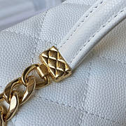 Chanel Small Vanity Case White Size 17.5 x 14.5 x 7.5 cm - 2