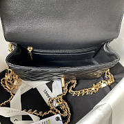 Chanel Flap Bag Black Size 20.5 x 17 x 6.5 cm - 6