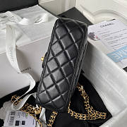 Chanel Flap Bag Black Size 20.5 x 17 x 6.5 cm - 5