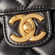 Chanel Flap Bag Black Size 20.5 x 17 x 6.5 cm - 2