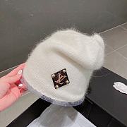 Louis Vuitton Wool Hat Black/White/Brown - 1