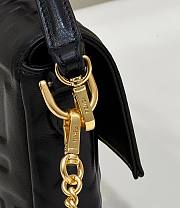 Fendi Flap Crossbody Handbag Black Size 18 x 4 x 11 cm - 6