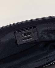 Fendi Flap Crossbody Handbag Black Size 18 x 4 x 11 cm - 5
