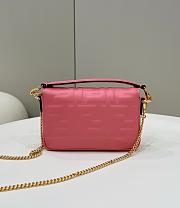 Fendi Flap Crossbody Handbag Pink Size 18 x 4 x 11 cm - 4