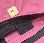 Fendi Flap Crossbody Handbag Pink Size 18 x 4 x 11 cm - 2