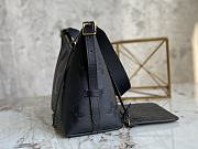Louis Vuitton LV Carryall Medium Handbag Black Size 39 x 30 x 15 cm - 6