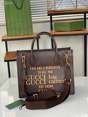 Gucci Medium Tote Bag Brown Size 31 x 26.5 x 14 cm - 3