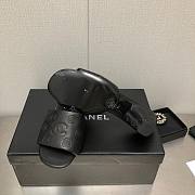 Chanel Slipper Heel 6 cm Black/White - 3