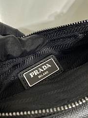 Prada Saffiano Leather Men's Shoulder Bag Size 16 x 20 x 2.5 cm - 2