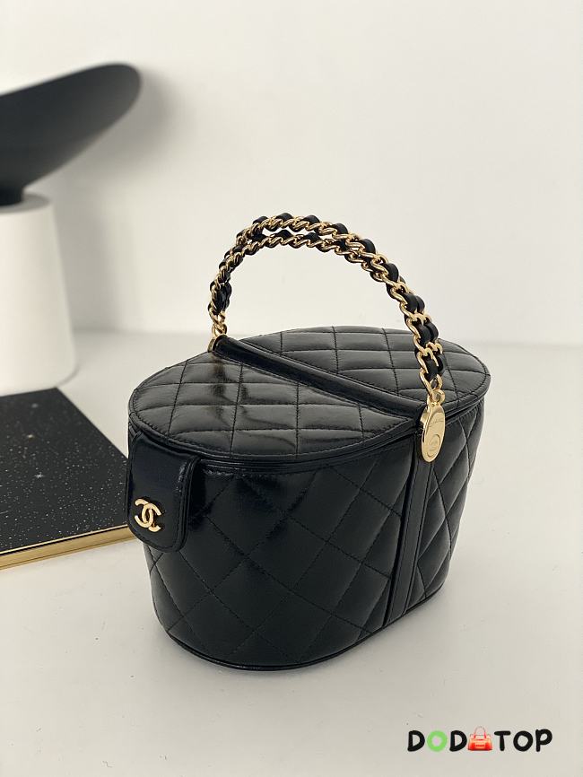 Chanel Basket Picnic Bag Black Size 19 x 10.5 x 12 cm - 1