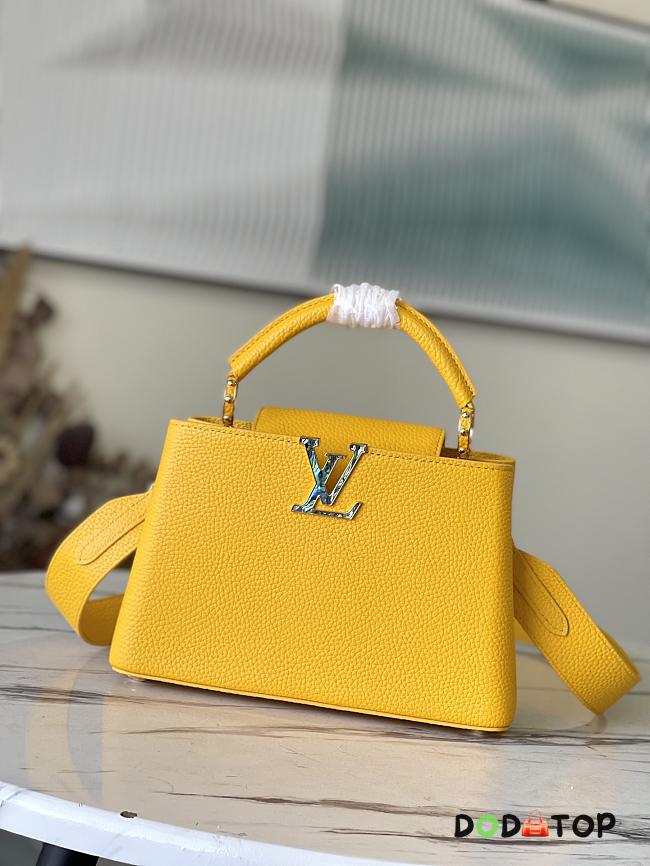 Louis Vuitton Capucines BB Yellow Size 27 x 18 x 9 cm - 1
