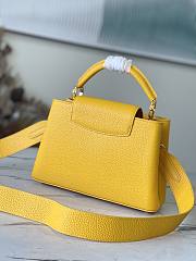 Louis Vuitton Capucines BB Yellow Size 27 x 18 x 9 cm - 3